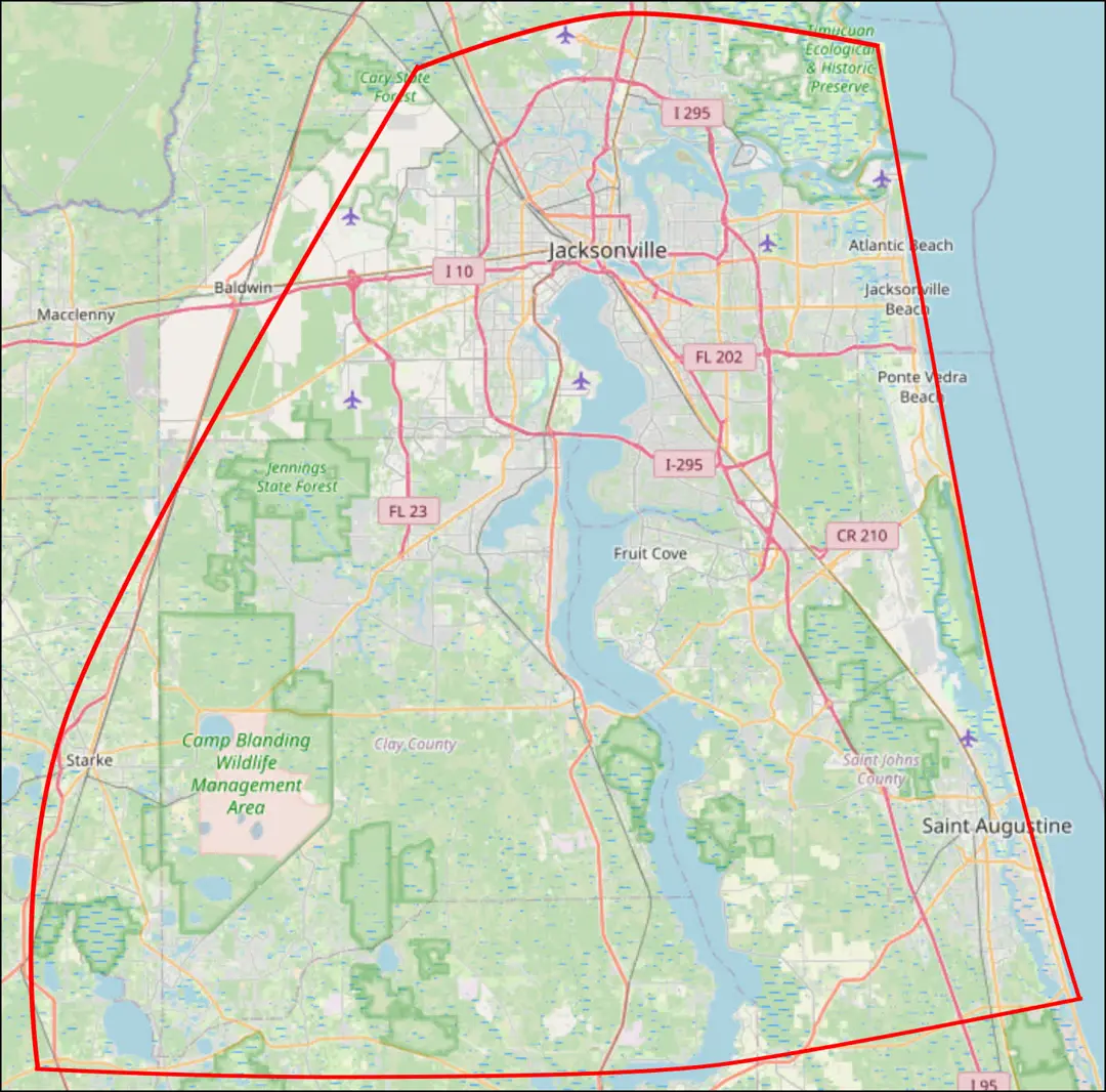 Service Areas